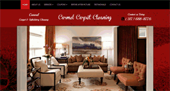 Desktop Screenshot of carmelcarpetcleaning.net